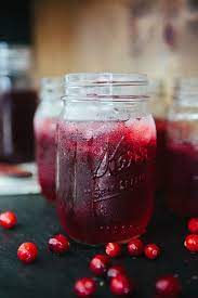 Cranberry Zinger Awesome Herbal Juice Recipe Tea Recipes Cranberry Tea Iced Tea Recipes