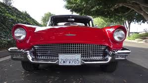 Image result for Flame Red 1957 Thunderbird