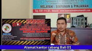 Keladinya, setelah melakukan pengumpulan data dan pengkajian, akhirnya majelis ulama indonesia (mui) kota depok mengeluarkan fatwa haram terhadap investasi di ksp pandawa mandiri group yang berkantor di kelurahan meruyung, limo. Semakin Marak Nya Koperasi Makmur Mandiri Cabang Bali I