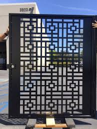 Contemporary Entry Metal Gate Ornamental Iron Garden Entry Etsy Iron Gate Design Iron Door Design Balcony Railing Design