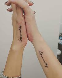 50 Heartwarming Sister Tattoo Ideas And Designs You Will Adore Matching Quote Tattoos Sister Tattoos Sister Tattoo Designs