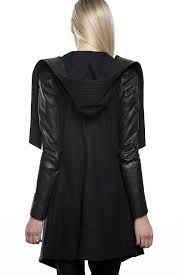 Hooded Wool Coat Hooded Wool Coat Wool Coat Leather Jacket