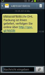 Um eine sendung zu verfolgen, geben sie einfach die sendungsnummer ein und sie können den standort ihrer sendung in echtzeit tracken. Sms Von Dhl Trojaner Warnung