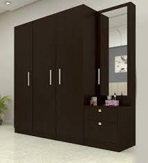 Ac, 5 mm mirror glass in door. Modular Wardrobe Buy Modular Wardrobe Design For Your Bedroom Pepperfry