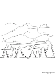 Mountain coloring pages that parents and teachers can customize and print for kids. Pin On Art