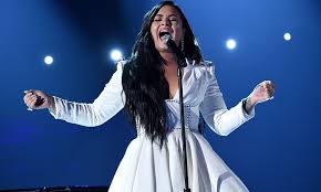 Demi lovato's comeback includes a grammys performance, a coveted super bowl gig and soon. Demi Lovato Cries During Debut Of Powerful New Song At 2020 Grammys