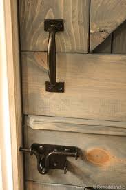 Remodelaholic Diy Dutch Barn Door Barn Door Locks Sliding Barn Door Lock Barn Door Handles