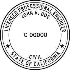 Check spelling or type a new query. California Professional Engineer Stamp Pe Stamps