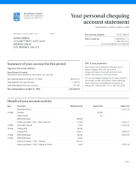 Rbc Bank Statement Sample Fill Out And Sign Printable Pdf Template Signnow