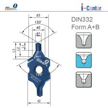 Nine9 I Center Indexable Center Drill Insert Din332 Form A B Buy Indexable Center Drill Product On Alibaba Com