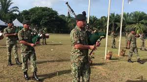 Qamar javed bajwa and visiting us special representative for afghanistan. Bagpipe Formation Performance By Malaysia Army Forces Youtube