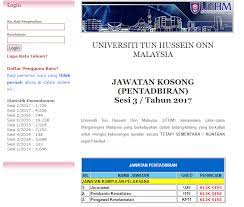 We did not find results for: Jawatan Kosong Kerajaan 2017 Di Universiti Tun Hussein Onn Malaysia Uthm 24 Disember 2017 Appjawatan Malaysia