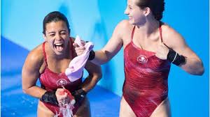 Started diving at age six after attending an intro to diving summer camp run by the dive. Caeli Mckay Et Vincent Riendeau En Bronze Youtube