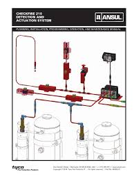 Usually, the electrical wiring diagram of any hvac equipment can be acquired from the manufacturer of this equipment who provides the electrical wiring diagram in the user's manual (see fig.1) or sometimes on the equipment itself (see fig.2). Ansul Checkfire 210 Manual Electrical Connector Relay