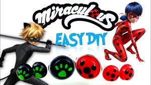 Easy Diy Miraculous Ladybug Cat Noir Ring And Earring Tutorial Evie S Toy House Youtube In 2020 Miraculous Ladybug Ladybug Chat Noir Ring