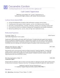 Creative Ideas Call Center Elegant Call Center Supervisor Resume Example Job Resume Samples Manager Resume Resume Objective