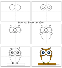 Easy drawings pencil drawings owl drawings owl stencil wall painting decor owl cartoon owl drawing (ref 406). How To Draw An Owl On A Tree Easy Step By Step For Kids Cute Easy Drawings