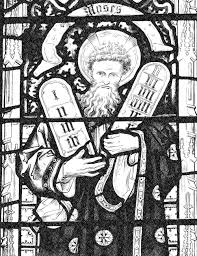 Ten commandments coloring pages are a fun way for kids of all ages to develop creativity, focus, motor skills and color recognition. Moses With Ten Commandments Catholic Coloring Page