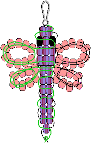 Dragonfly Pony Bead Pattern Beaded Dragonfly Pony Bead Animals Pony Bead Crafts