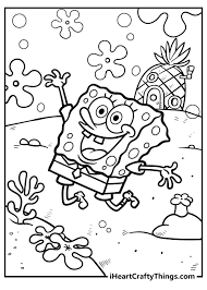 Plunge into the beautiful underwater world and let it beam with new colors. 20 Super Fun Spongebob Coloring Pages