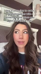 Personalized Wedding Cocktail Napkins