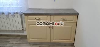 La solicitarea clientilor se poate executa la comanda mobilier personalizat. MobilÄƒ BucÄƒtÄƒrie Crem In RÄƒdÄƒuÅ£i Corami Mob Suceava