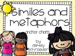 Similes And Metaphors Anchor Charts Freebie Similes