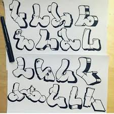 Graffiti Letter L Graffiti Lettering Graffiti Text Graffiti Lettering Fonts