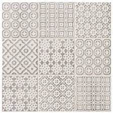 Grey and white patterned kitchen tiles. 25 Unique Pattern And Texture Designs Trendy Kitchen Tile Patchwork Tiles Kitchen Wall Tiles