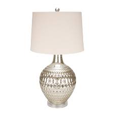 Switched off the mosaic lamp is just as attractive. Olivia Mercury Glass Table Lamp