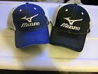 Lot Of 2 Mizuno Performance Ahead Golf Stretch Fit Hat Fitted Large Extra Large Golf Fitted Hats Golf Stretching Mizuno