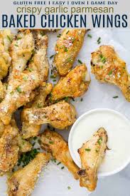 These chicken wings use garlic chilli sauce and soy sauce which can be bought at any asian shop or most supermarkets for that matter. Best Crispy Baked Garlic Parmesan Chicken Wings Easy Healthy Recipes