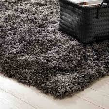 Take into consideration the measurements of larger beds. Luxe Rug Charcoal Kmart
