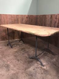 It came from a house in mayfair where it had been. Secondhand Vintage And Reclaimed Tables Folding Trestles