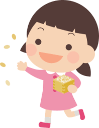 節分イラスト］豆まきをする子供 | 無料フリーイラスト素材集【Frame illust】