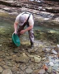 The new albany gold mine and the three brothers gold mine are found not far outside of town and fine gold can be found in the creeks around this area. Gold Prospecting In Pennsylvania Panning For Gold Steemit