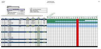 gantt timeline template excel chart templates project management format