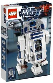 Studs are out, a series of cascading curved bricks are in. Lego Star Wars 10225 R2 D2 Amazon De Spielzeug