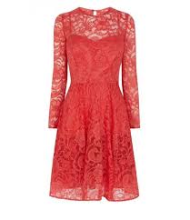 House Of Fraser Coast Mallary Lace Dress