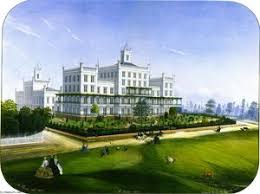 Paintings Reproductions Louisiana Asylum for the Deaf, Dumb and Blind, 1859  by Marie Adrien Persac (1823-1873, France)