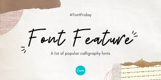 Finding the right calligraphy font for your needs can be a hard and arduous task. Canva On Twitter Probably Our Most Popular Font Playlist Script Is Versatile Enough To Be Both Fun And Elegant