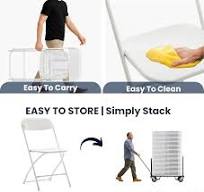 Amazon.com: BTEXPERT Set of 50,Indoor Outdoor White Plastic ...