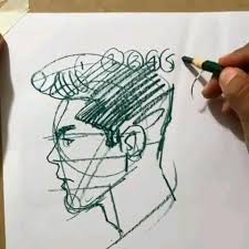 Six Easy Steps To Draw A Side Profile Sketch The Effective Pictures We Offer Yo In 2020 Easy Drawing Steps Art Sketches Pencil Easy Drawings