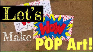 Printed on 100% cotton watercolour textured paper, art prints would be at home in any gallery. Let S Make Pop Art Like Roy Lichtenstein Youtube