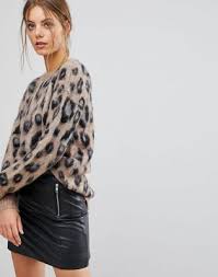Esprit Animal Print Sweater Clothes Printed Sweater Sweater Trends