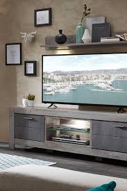 Tv Lowboard Darcovia Mit Led Beleuchtung Wohnzimmer Set Tv Hifi Mobel Led Beleuchtung