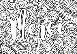 Les coloriages mandalas à imprimer s'avèrent. Coloriage Merci Mandala Sans Depasser