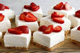 No Bake Cheesecake Bars Recipe Recipe Potluck Desserts Picnic Desserts Desserts