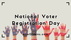 Today Is National Voter Registration Day National Voter Registration Day Voter Registration Voter