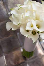 Modern Flower Design Nyc Fall Event Florists Ny White Calla Lily Wedding Bouquet Calla Lily Bouquet Wedding Wedding Event Decor